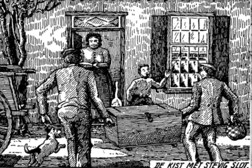 Ajaan, meid en knecht, vrijt of vechts